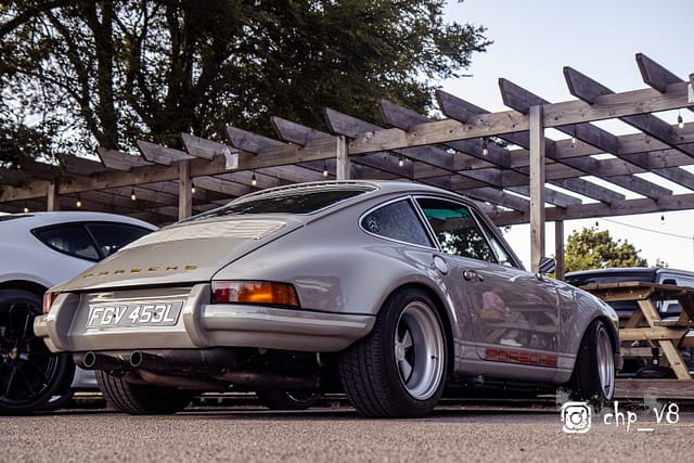 Porsches at Rivos Hub Sandford - ColinHillPhotography.uk