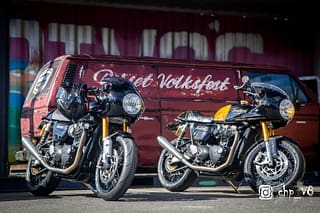 Triumph Bikes at Rivos Hub : © Colin Hill Photography