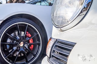 Porsches at Rivos Hub Sandford - ColinHillPhotography.uk