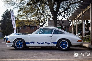 Porsches at Rivos Hub Sandford - ColinHillPhotography.uk