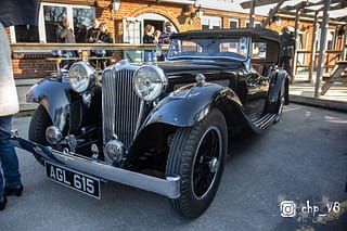 Classic Cars at Rivos Hub Sandford - ColinHillPhotography.uk