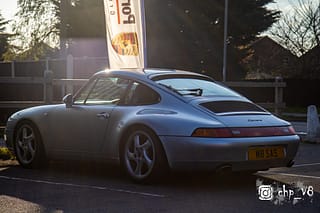 Porsches at Rivos Hub Sandford - ColinHillPhotography.uk