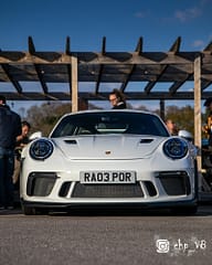 Porsches at Rivos Hub Sandford - ColinHillPhotography.uk
