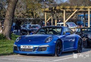 Porsches at Rivos Hub Sandford - ColinHillPhotography.uk