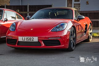 Porsches at Rivos Hub Sandford - ColinHillPhotography.uk