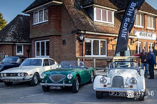 Classic Cars at Rivos Hub Sandford - ColinHillPhotography.uk