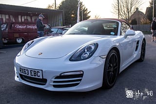 Porsches at Rivos Hub Sandford - ColinHillPhotography.uk