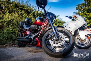 Bike Night at Rivos Hub Sandford - colinhillphotography.uk