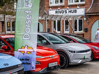 Dorset EVs at Rivos Hub Sandford - colinhillphotography.uk