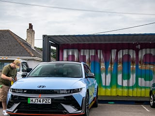 Dorset EVs at Rivos Hub Sandford - colinhillphotography.uk