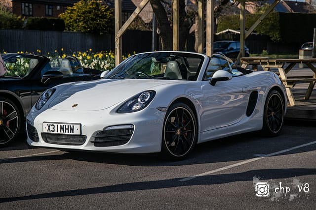 Porsches at Rivos Hub Sandford - ColinHillPhotography.uk