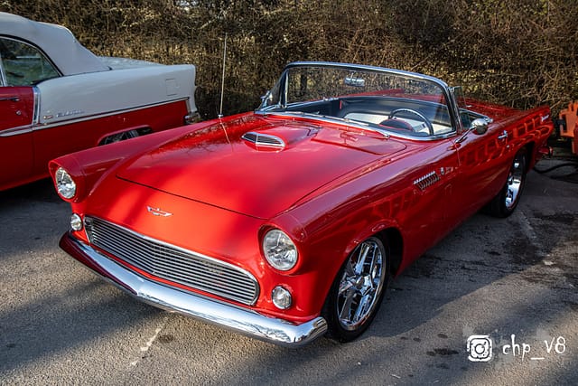 Classic Cars at Rivos Hub Sandford - ColinHillPhotography.uk