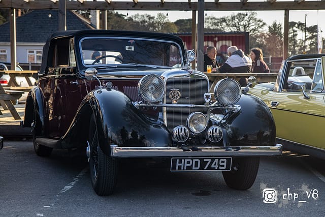 Classic Cars at Rivos Hub Sandford - ColinHillPhotography.uk
