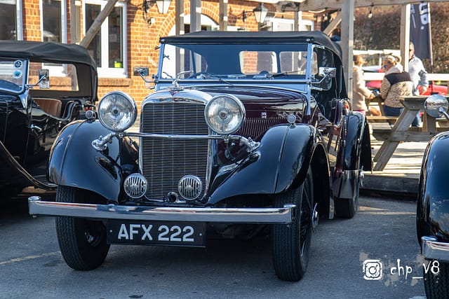 Classic Cars at Rivos Hub Sandford - ColinHillPhotography.uk