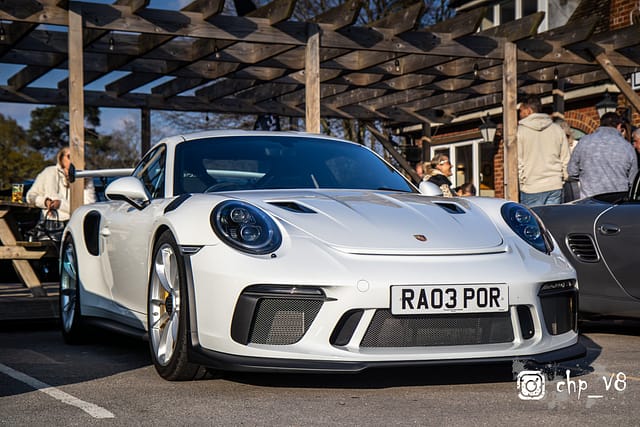 Porsches at Rivos Hub Sandford - ColinHillPhotography.uk