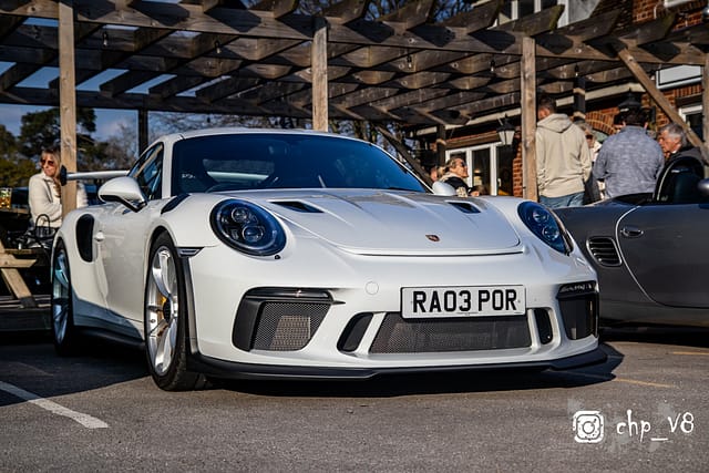 Porsches at Rivos Hub Sandford - ColinHillPhotography.uk
