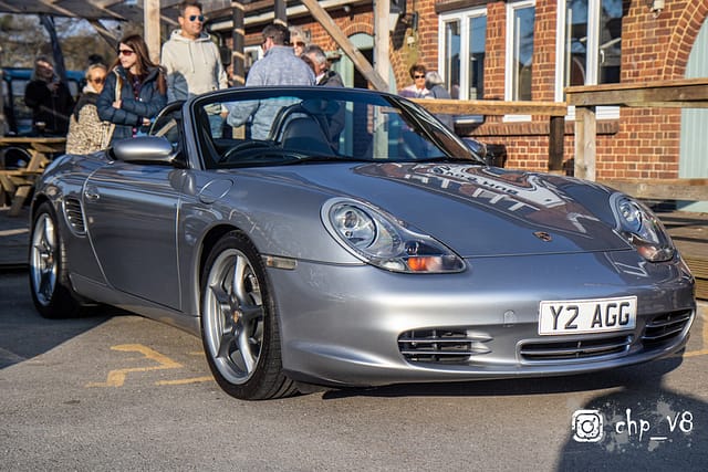 Porsches at Rivos Hub Sandford - ColinHillPhotography.uk
