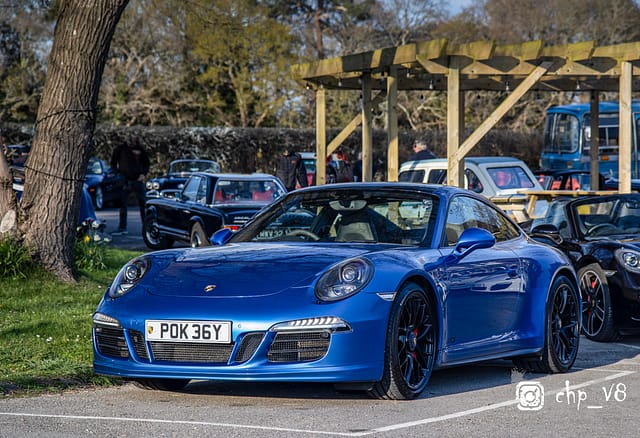 Porsches at Rivos Hub Sandford - ColinHillPhotography.uk