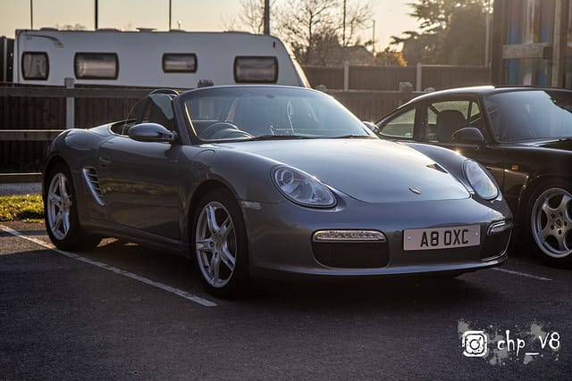 Porsches at Rivos Hub Sandford - ColinHillPhotography.uk