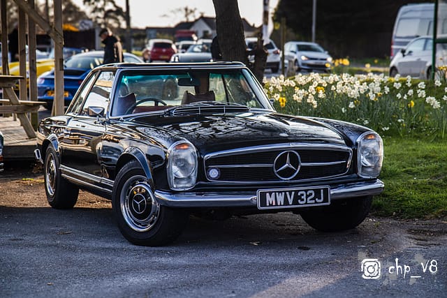 Classic Cars at Rivos Hub Sandford - ColinHillPhotography.uk