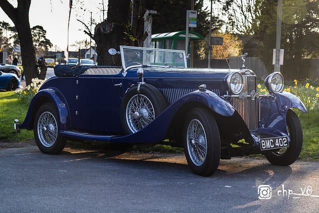 Classic Cars at Rivos Hub Sandford - ColinHillPhotography.uk