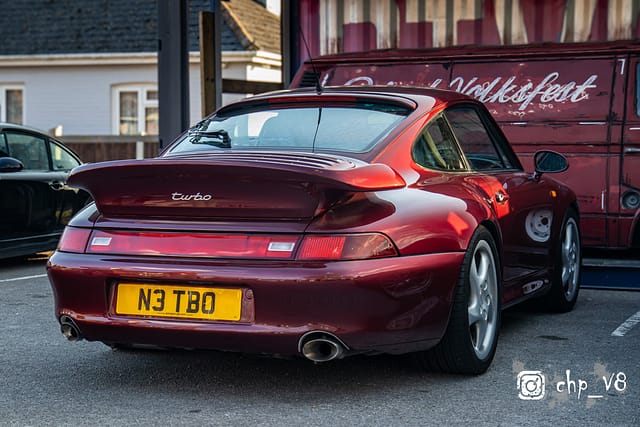 Porsches at Rivos Hub Sandford - ColinHillPhotography.uk