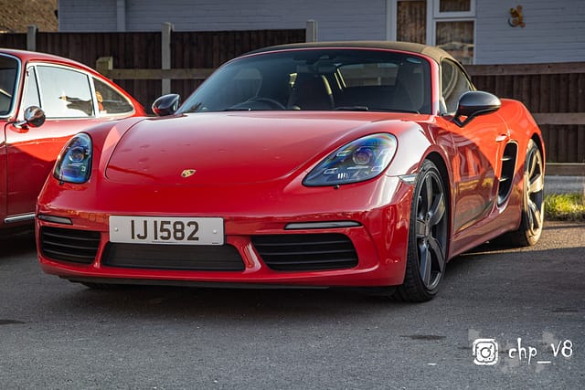 Porsches at Rivos Hub Sandford - ColinHillPhotography.uk