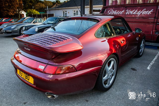 Porsches at Rivos Hub Sandford - ColinHillPhotography.uk