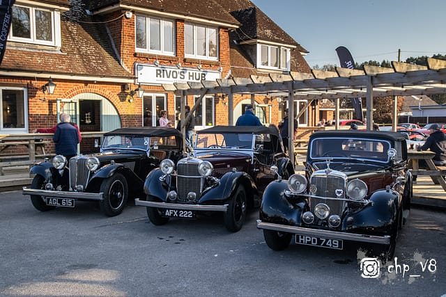 Classic Cars at Rivos Hub Sandford - ColinHillPhotography.uk