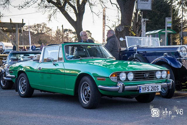 Classic Cars at Rivos Hub Sandford - ColinHillPhotography.uk