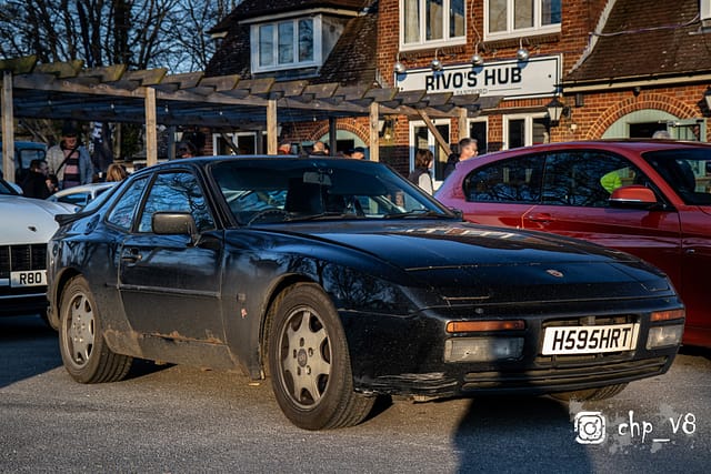 Porsches at Rivos Hub Sandford - ColinHillPhotography.uk