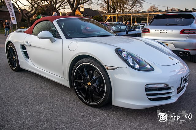 Porsches at Rivos Hub Sandford - ColinHillPhotography.uk