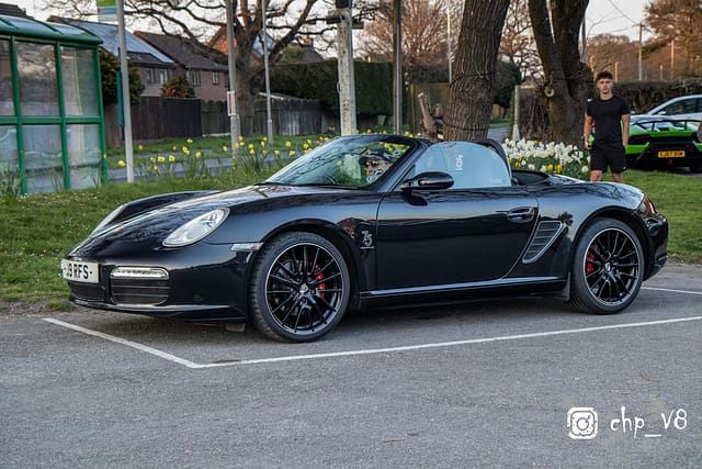 Porsches at Rivos Hub Sandford - ColinHillPhotography.uk