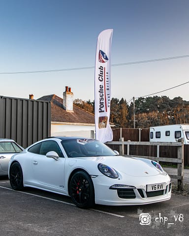 Porsches at Rivos Hub Sandford - ColinHillPhotography.uk
