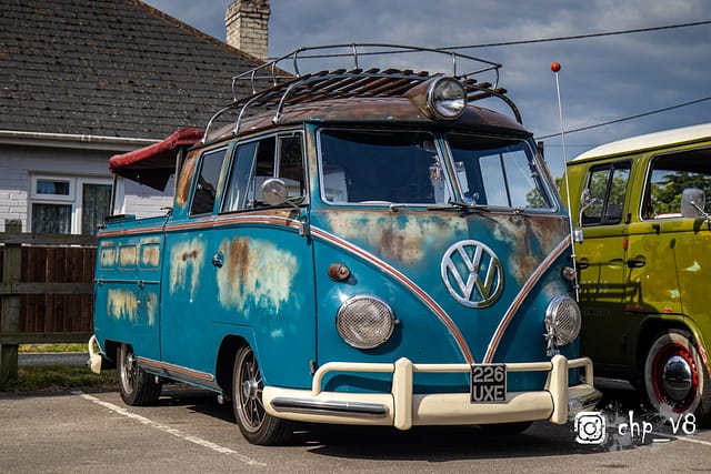 Aircooled and VW Meet at Rivos Hub Sandford - ColinHillPhotography.uk