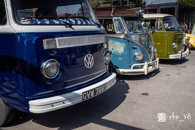 Aircooled and VW Meet at Rivos Hub Sandford - ColinHillPhotography.uk