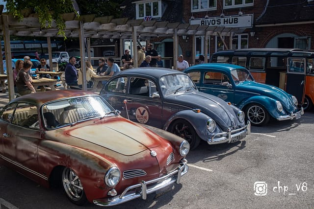 Aircooled and VW Meet at Rivos Hub Sandford - ColinHillPhotography.uk