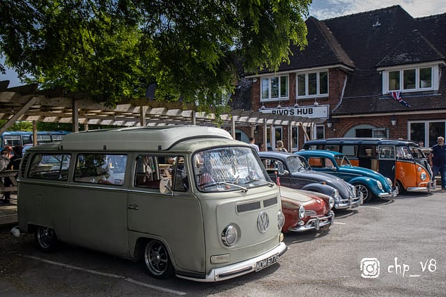 Aircooled and VW Meet at Rivos Hub Sandford - ColinHillPhotography.uk