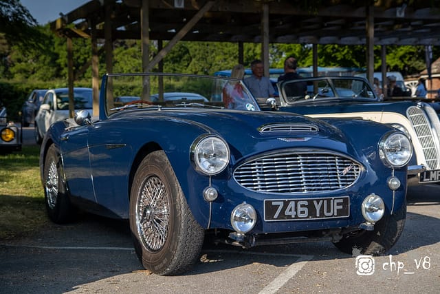 Classic Car Meet at Rivos Hub Sandford - ColinHillPhotography.uk