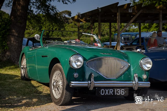 Classic Car Meet at Rivos Hub Sandford - ColinHillPhotography.uk