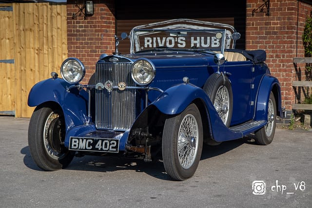 Classic Car Meet at Rivos Hub Sandford - ColinHillPhotography.uk