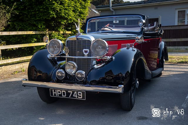 Classic Car Meet at Rivos Hub Sandford - ColinHillPhotography.uk