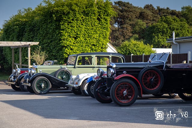 Classic Car Meet at Rivos Hub Sandford - ColinHillPhotography.uk