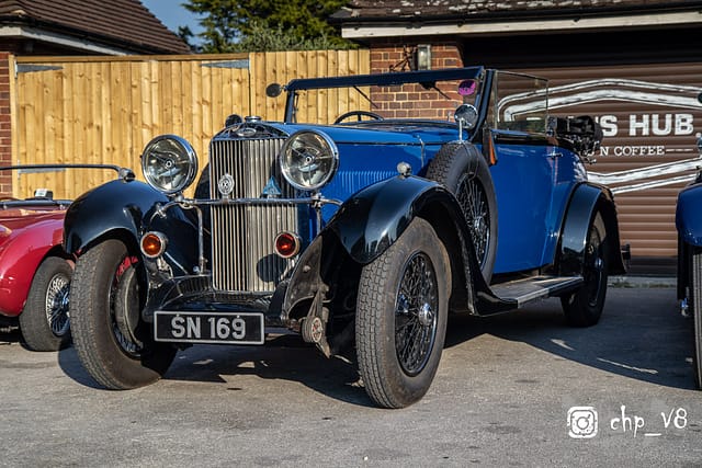 Classic Car Meet at Rivos Hub Sandford - ColinHillPhotography.uk