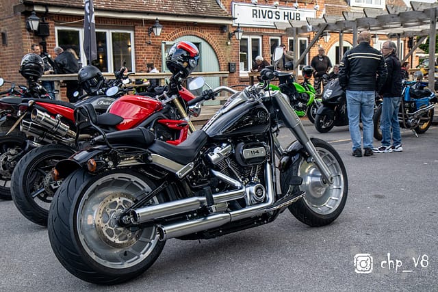 Bike Night at Rivos Hub Sandford - ColinHillPhotography.uk