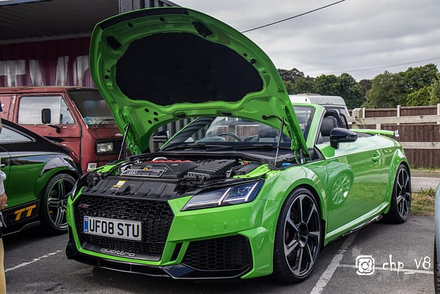 Audi TT Addicts meet at Rivos Hub Sandford - ColinHillPhotography.uk