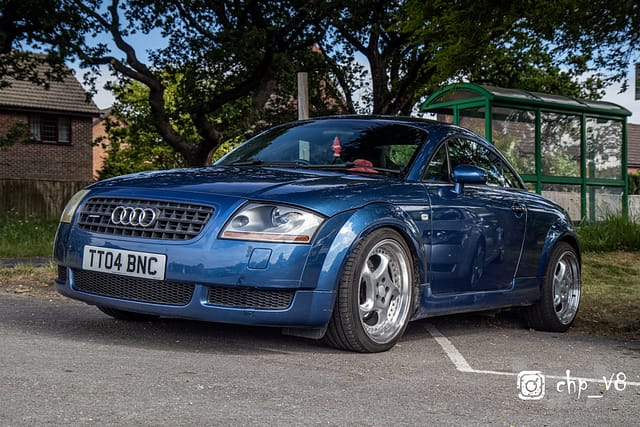 Audi TT Addicts meet at Rivos Hub Sandford - ColinHillPhotography.uk