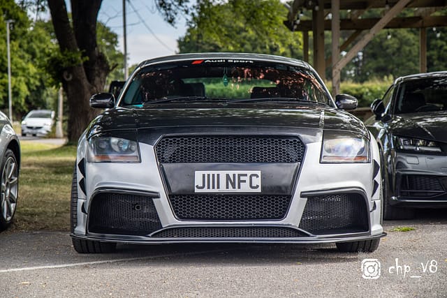 Audi TT Addicts meet at Rivos Hub Sandford - ColinHillPhotography.uk