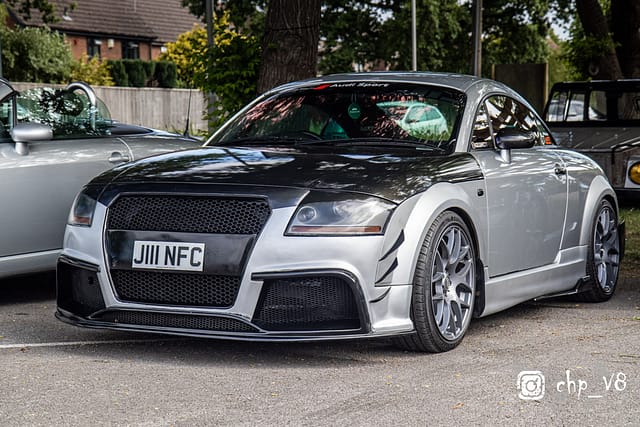Audi TT Addicts meet at Rivos Hub Sandford - ColinHillPhotography.uk