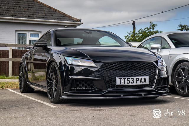 Audi TT Addicts meet at Rivos Hub Sandford - ColinHillPhotography.uk